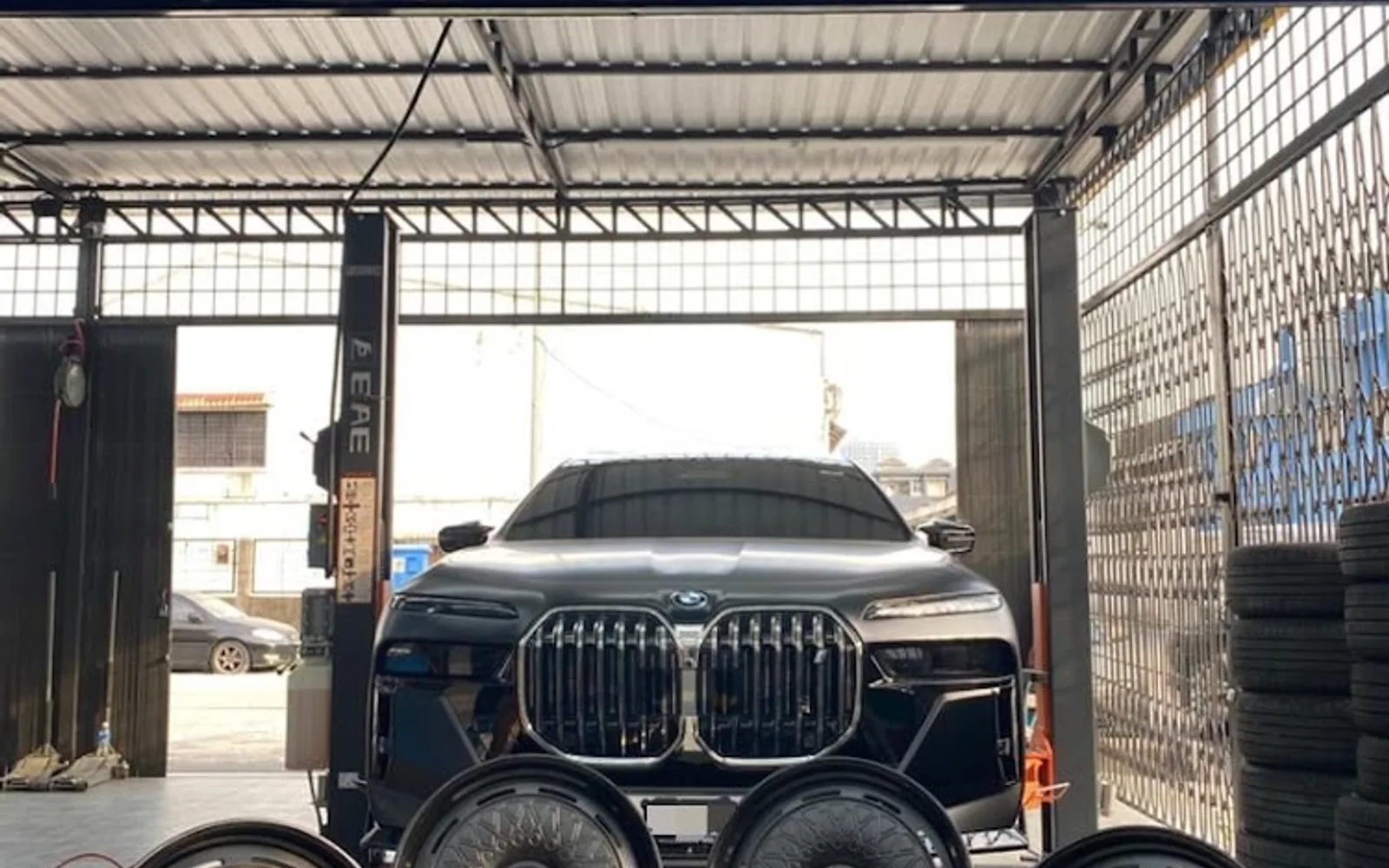 Tyre and car service at TS Tyre Autocare Sunway